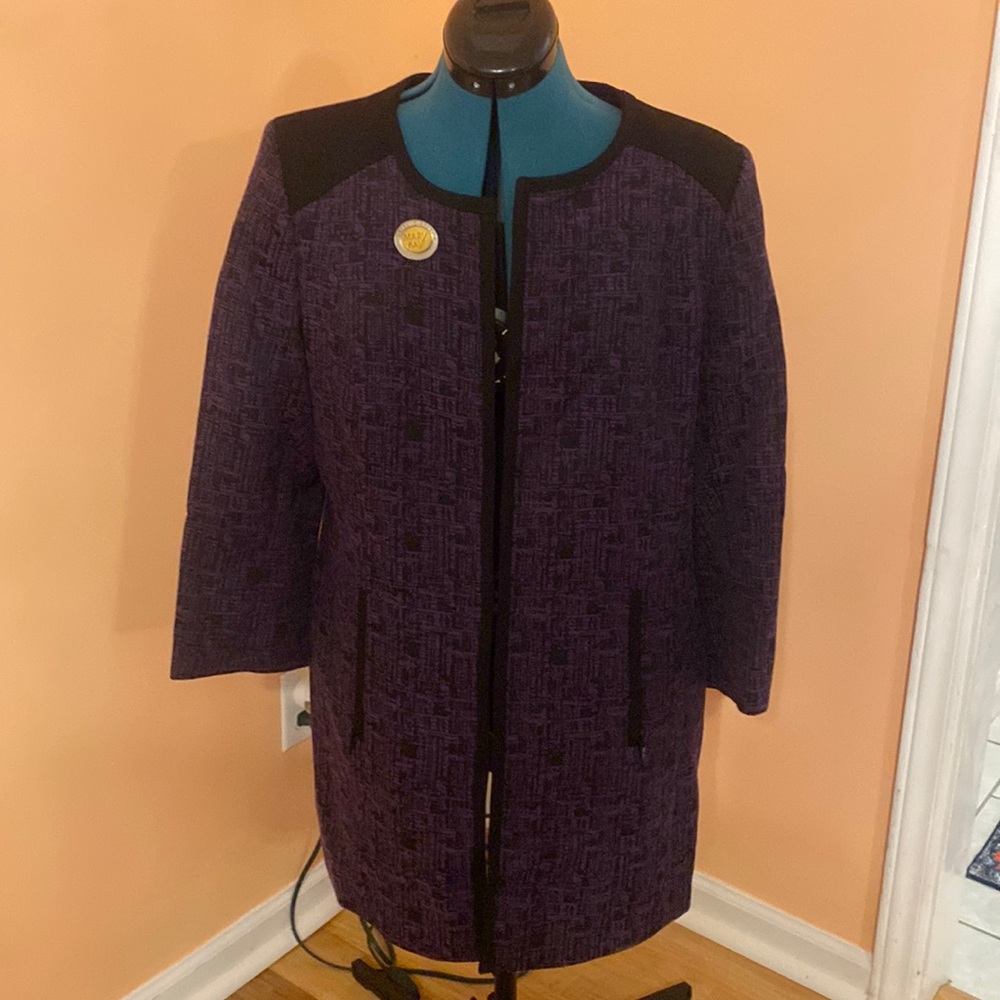 Mary Kay Director suit black/purple